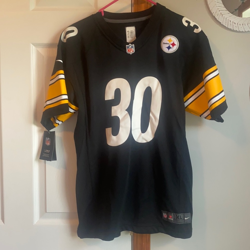 Connor steelers jersey!! 🖤💛